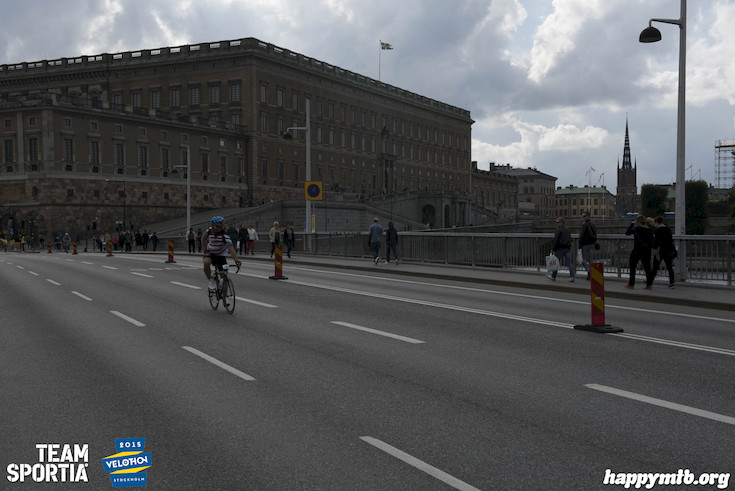 Bild från Velothon Stockholm 2015 - Slottet