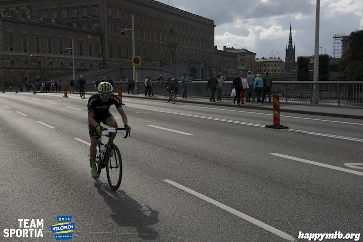 Bild från Velothon Stockholm 2015 - Slottet