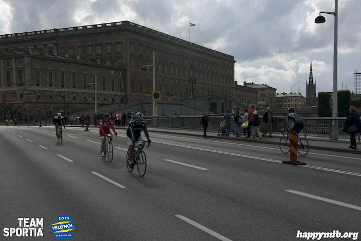 Bild från Velothon Stockholm 2015 - Slottet