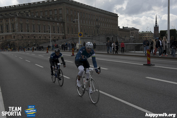 Bild från Velothon Stockholm 2015 - Slottet