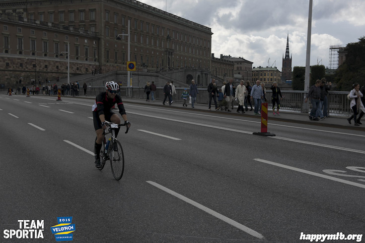 Bild från Velothon Stockholm 2015 - Slottet