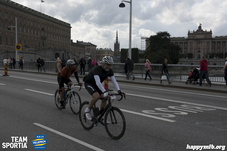 Bild från Velothon Stockholm 2015 - Slottet