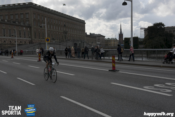 Bild från Velothon Stockholm 2015 - Slottet
