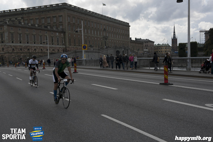 Bild från Velothon Stockholm 2015 - Slottet