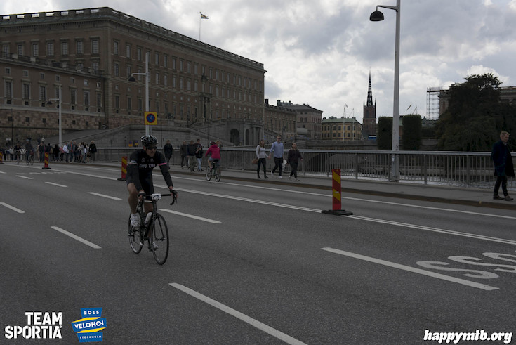 Bild från Velothon Stockholm 2015 - Slottet