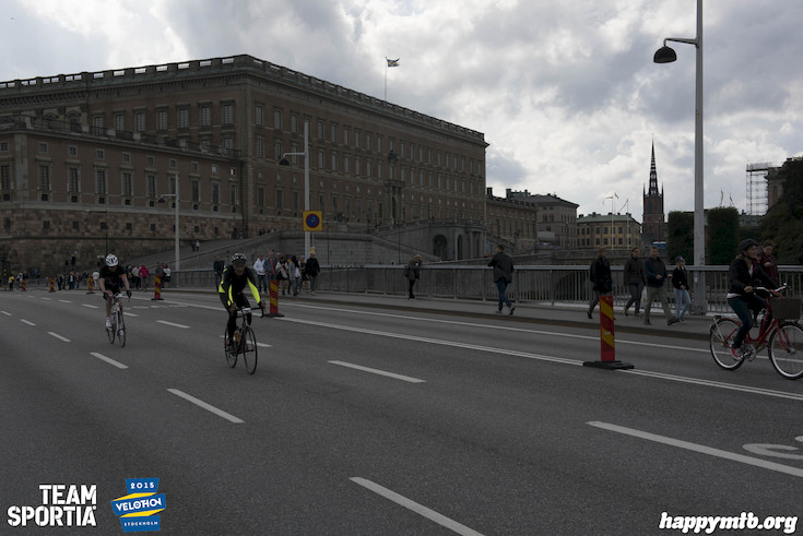 Bild från Velothon Stockholm 2015 - Slottet