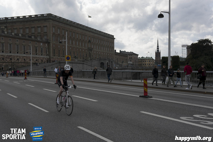 Bild från Velothon Stockholm 2015 - Slottet
