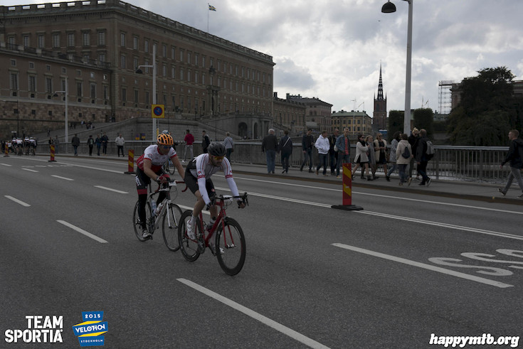 Bild från Velothon Stockholm 2015 - Slottet
