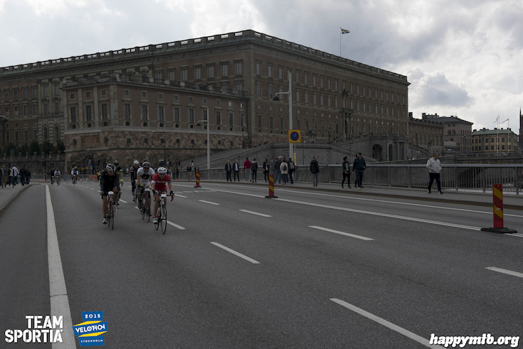 Bild från Velothon Stockholm 2015 - Slottet