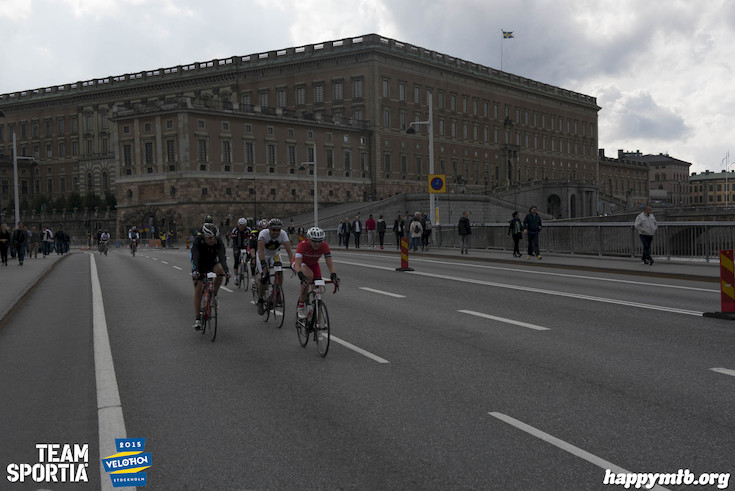 Bild från Velothon Stockholm 2015 - Slottet