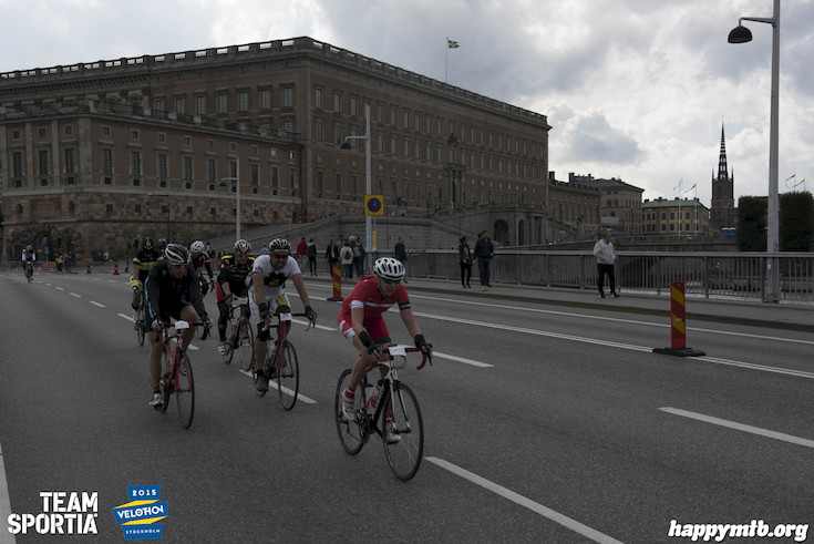 Bild från Velothon Stockholm 2015 - Slottet
