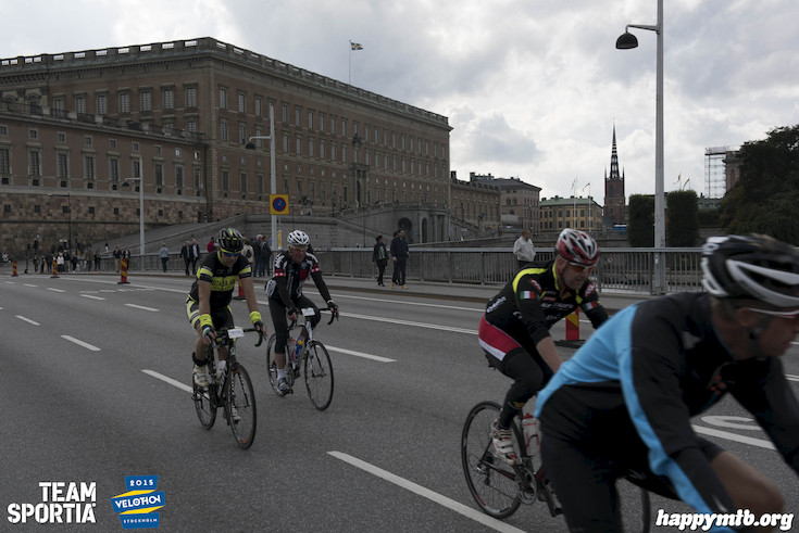 Bild från Velothon Stockholm 2015 - Slottet