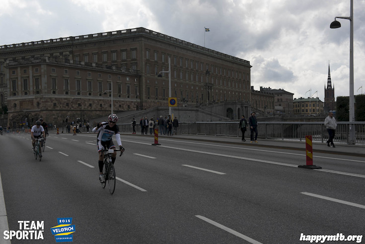 Bild från Velothon Stockholm 2015 - Slottet
