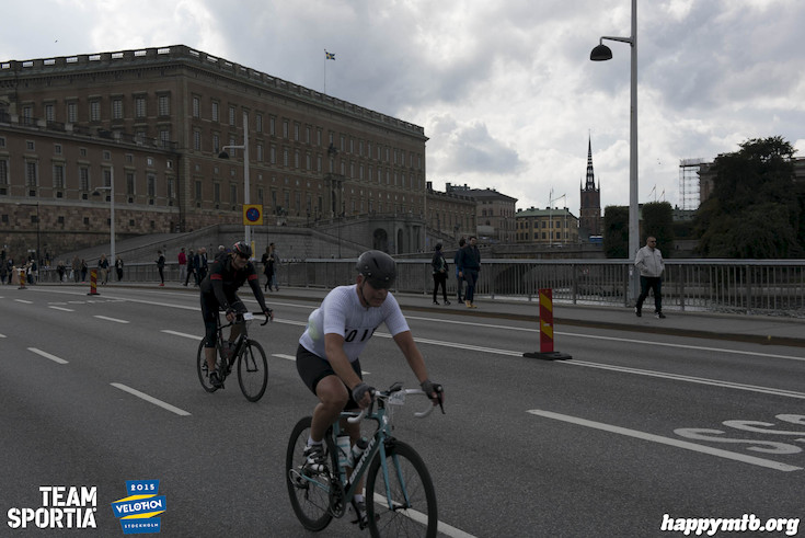 Bild från Velothon Stockholm 2015 - Slottet