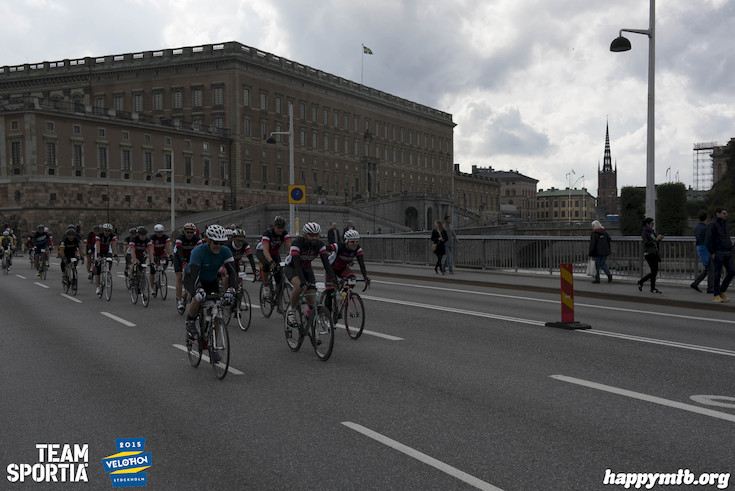 Bild från Velothon Stockholm 2015 - Slottet