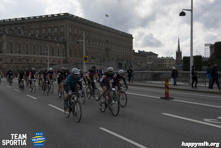 Bild från Velothon Stockholm 2015 - Slottet