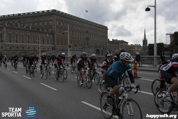 Bild från Velothon Stockholm 2015 - Slottet