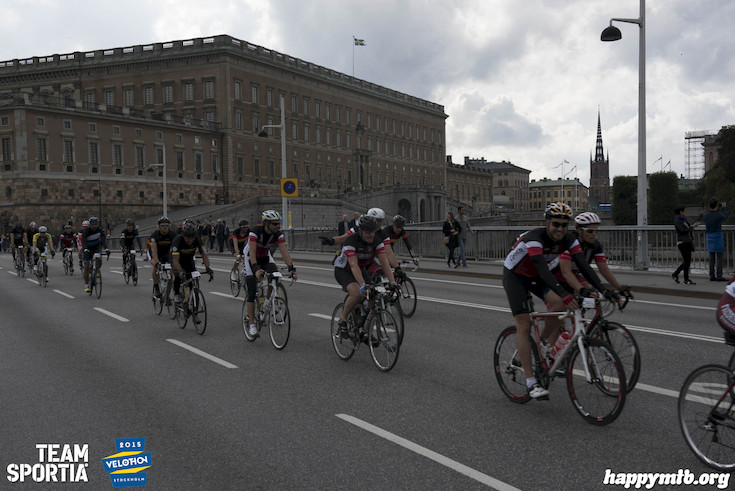Bild från Velothon Stockholm 2015 - Slottet