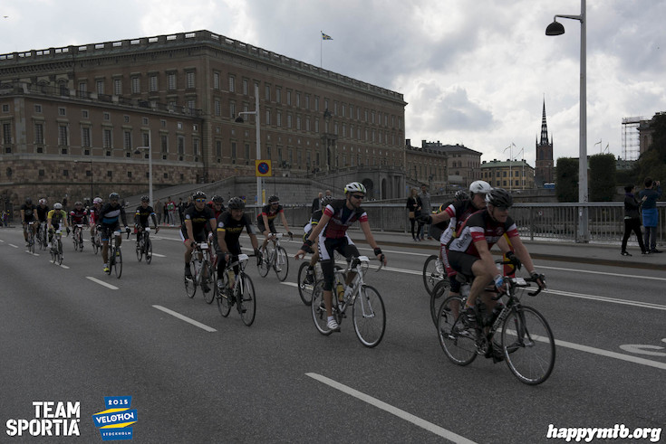 Bild från Velothon Stockholm 2015 - Slottet