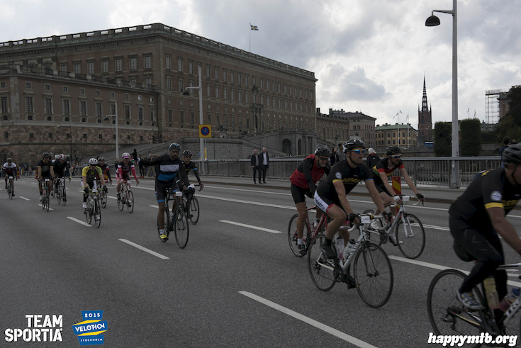 Bild från Velothon Stockholm 2015 - Slottet