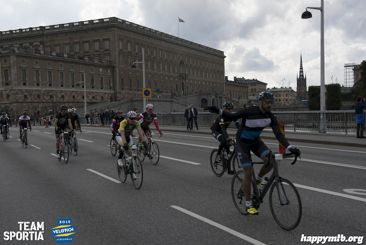 Bild från Velothon Stockholm 2015 - Slottet