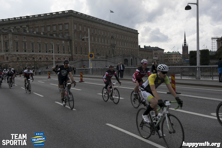 Bild från Velothon Stockholm 2015 - Slottet