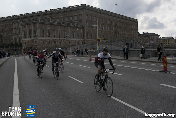Bild från Velothon Stockholm 2015 - Slottet