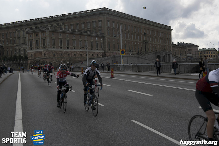 Bild från Velothon Stockholm 2015 - Slottet