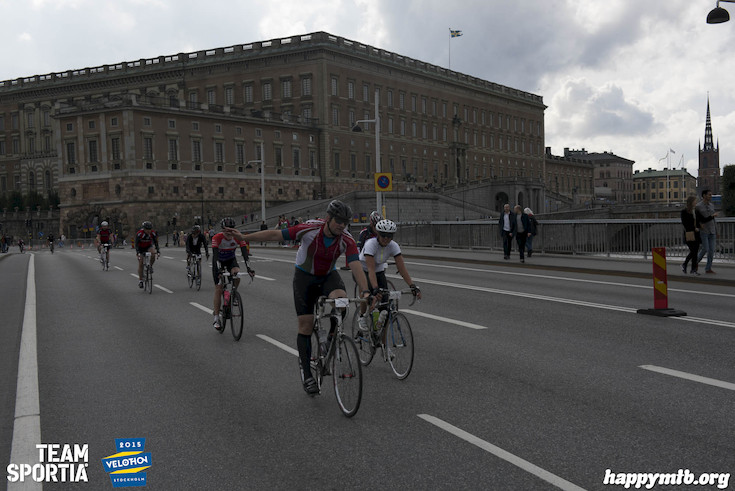 Bild från Velothon Stockholm 2015 - Slottet