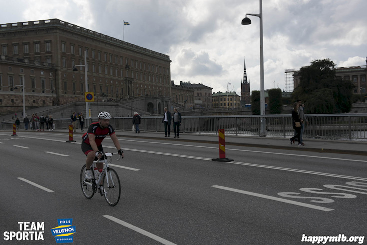 Bild från Velothon Stockholm 2015 - Slottet