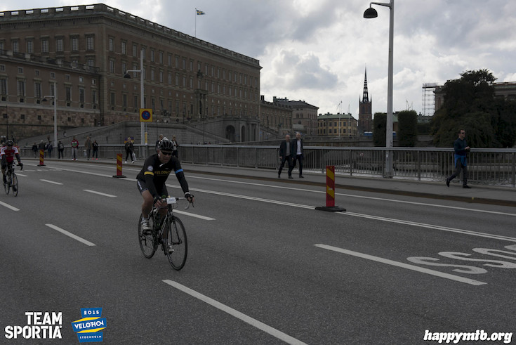 Bild från Velothon Stockholm 2015 - Slottet