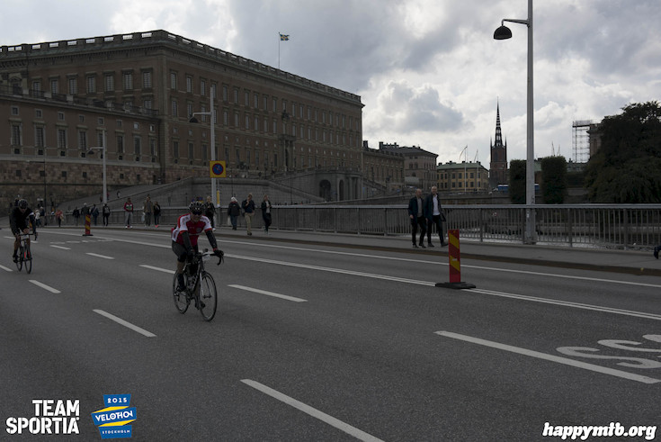 Bild från Velothon Stockholm 2015 - Slottet