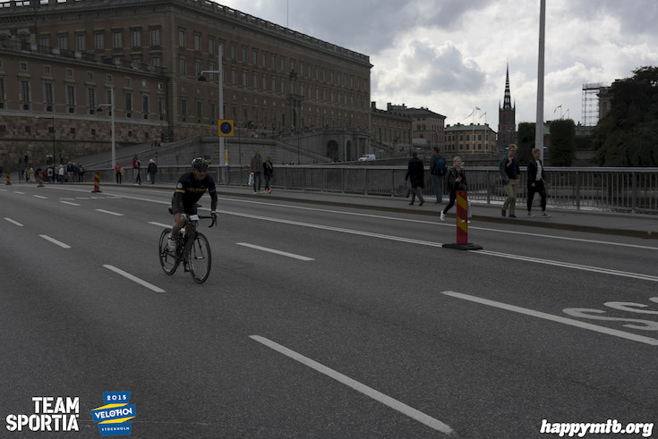 Bild från Velothon Stockholm 2015 - Slottet