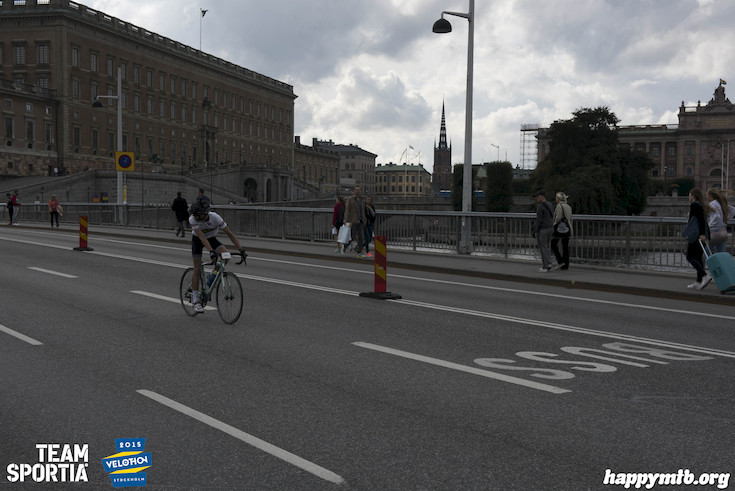 Bild från Velothon Stockholm 2015 - Slottet