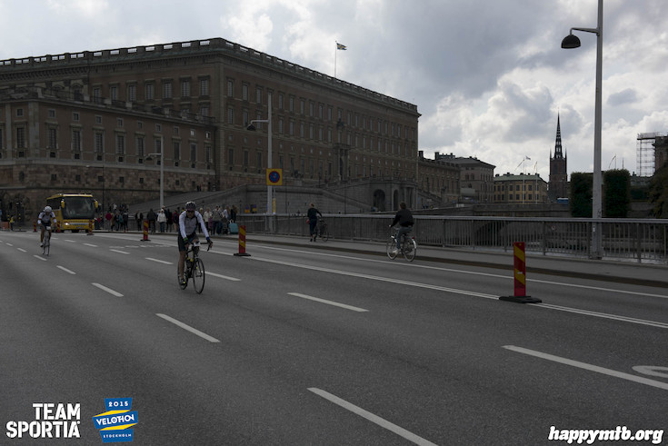 Bild från Velothon Stockholm 2015 - Slottet