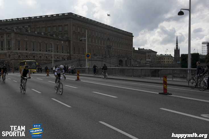 Bild från Velothon Stockholm 2015 - Slottet