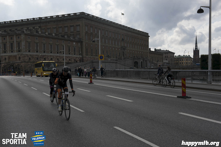 Bild från Velothon Stockholm 2015 - Slottet