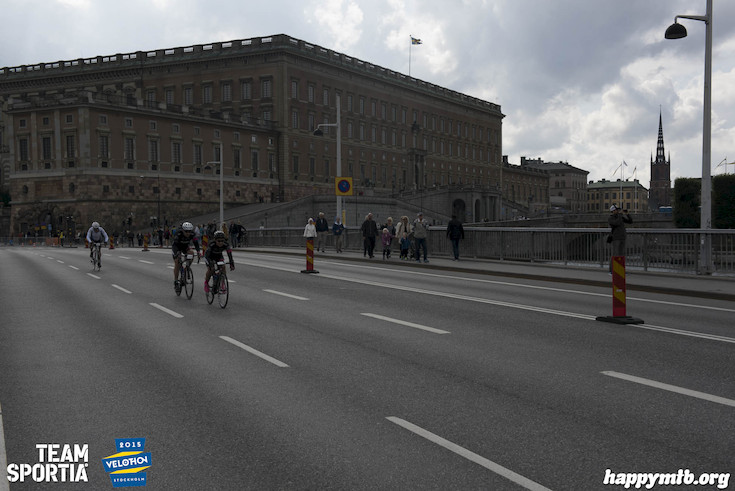 Bild från Velothon Stockholm 2015 - Slottet