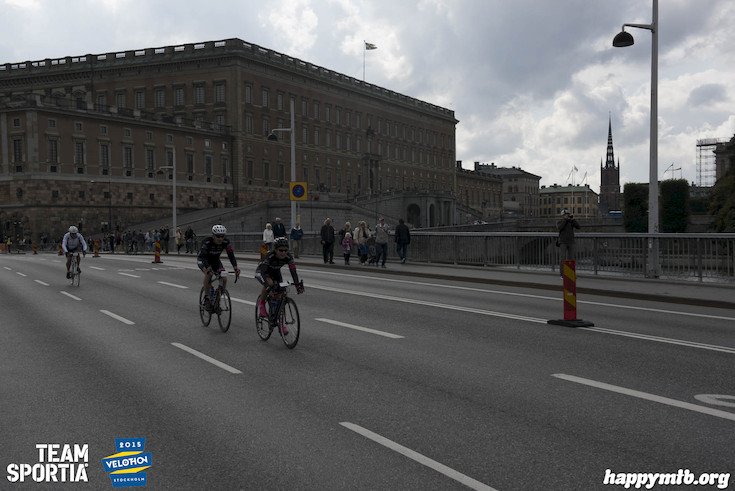 Bild från Velothon Stockholm 2015 - Slottet