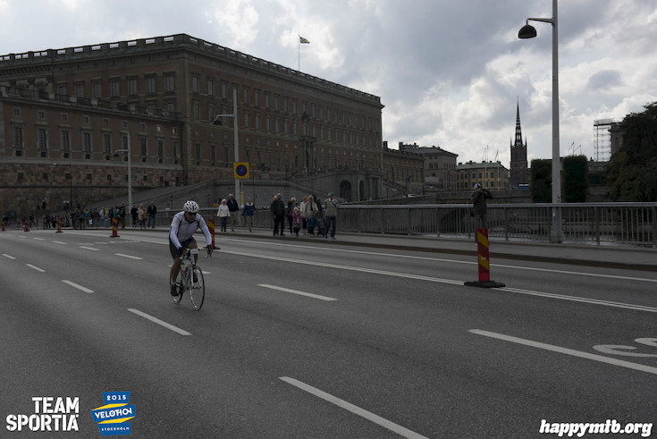 Bild från Velothon Stockholm 2015 - Slottet