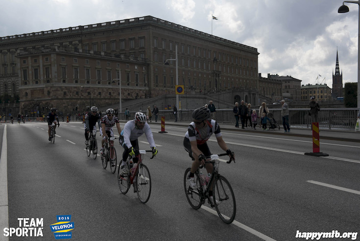 Bild från Velothon Stockholm 2015 - Slottet