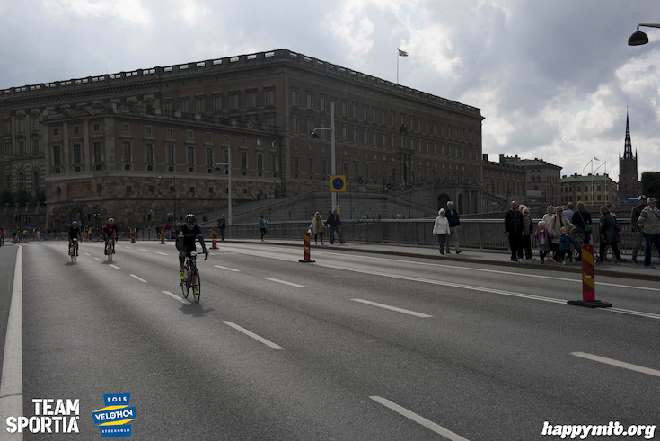 Bild från Velothon Stockholm 2015 - Slottet
