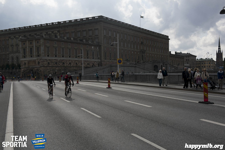 Bild från Velothon Stockholm 2015 - Slottet