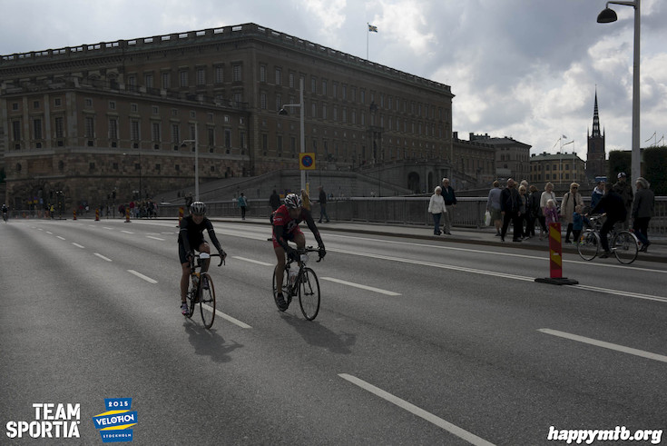 Bild från Velothon Stockholm 2015 - Slottet