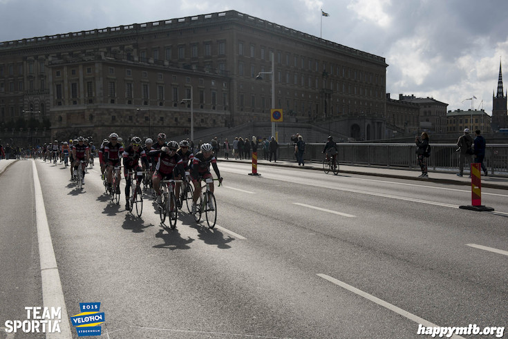 Bild från Velothon Stockholm 2015 - Slottet