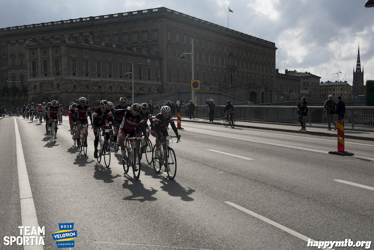 Bild från Velothon Stockholm 2015 - Slottet