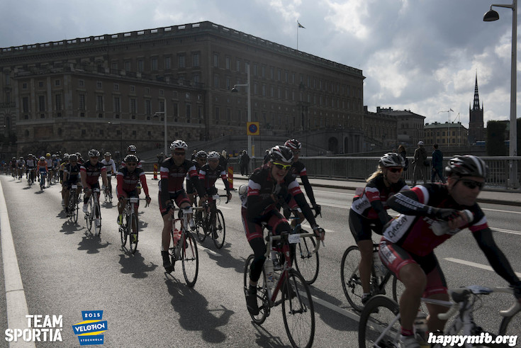 Bild från Velothon Stockholm 2015 - Slottet