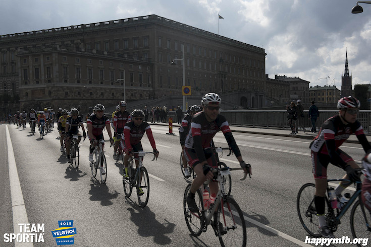 Bild från Velothon Stockholm 2015 - Slottet