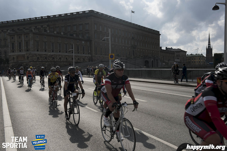 Bild från Velothon Stockholm 2015 - Slottet