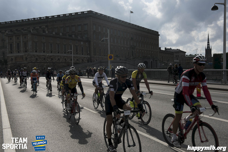 Bild från Velothon Stockholm 2015 - Slottet